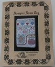 Sampler Name Tag - By Nostalgic Needle