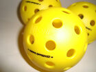 Set Of 3 Onix Fuse Outdoor Pickleball Balls   Yellow