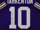 Fran Tarkenton Signed Autographed Minnesota Vikings Football Jersey Hof Jsa Coa
