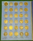 Lincoln Wheat Cent  Whitman Album  76 Of 89 Coins From 1909-1940 Pds