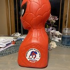 Marvel Amazing Spiderman 1978 Coin Bank Original  Collectors Both Stickers  