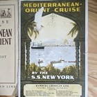 Hamburg-american Line S s  New York Mediterranean-orient Passenger List