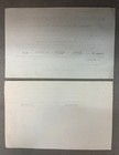 Pair Of 1890 Milwaukee   Northern Railroad Freight Tariff Documents