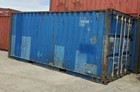 Used 20  Dry Van Steel Storage Container Shipping Cargo Conex Seabox Baltimore 