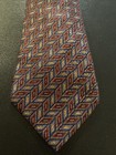 Vintage Euc Stefano Ricci Silk Tie Geometric Made In Italy Necktie Xl 63 X 4