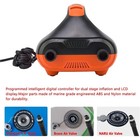 20psi Dual Stage Sup Electric Air Pump  12v Dc For Sup Kayak Inflatable Boat