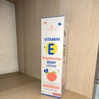 Precious Skin Vitamin E Body Lotion Brightening Moisturizing Peach 230ml