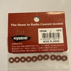 Kyosho  Org04 Silicone O-ring  p4 orange  Nos Nip