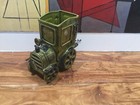 Vintage Relpo Japan  4861 Antique Car Planter Garden Vase Decor Green Brown 8  