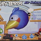 Rare Angry Birds Air Swimmers Turbo -  blue  Flying Remote Control Balloon Toy