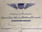 Ww1 Us 1917 Certificate Graduation United States Schools Of Military Aeronautics