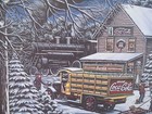 1999 Coca Cola Limited Edition Fine Art Print Signed Pamela C  Renfroe  750 750