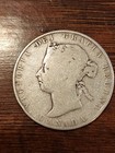 1898 Canadian 50 Cents Silver Coin - Low Mintage 100k - Rare