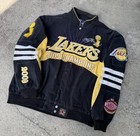 Vintage Jh Design Los Angeles Lakers 2009 Nba Finals Champions Racing Jacket 2xl