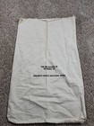 Vintage Security Pacific National Bank Canvas Coin Bag Silver Hoard Storage