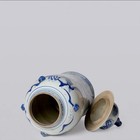 Us Seller 20  Blue   White Landscape Porcelain Chinese Temple ginger Jar