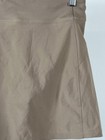 Athleta Girl Skort L 12 Beige Tan School Day Stretch Active Built In Shorts