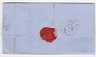 1879 Qv 1d Penny Red Stamp Plate218 Crease On Boyle Roscommon Ireland Wrapper