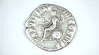 Commodus Silver Denarius  Rome Mint 181 Ad  Roma Seated  Ric Iii 12