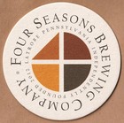 Four Seasons Brewing  Beer Coaster Latrobe Pa