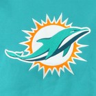 Nfl Miami Dolphins Youth Boys Sweater Hoodie Turquoise Standard Winter