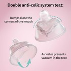Herobility Double Anti-colic Baby Bottles     12 Fl Oz 340ml     4-pack     Multicolor