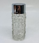 Vintage 1980s Crystal Glass Salt Pepper Shaker Geometric Art Design 4 5    X1