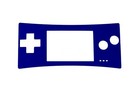 Brand New Faceplate For Original Nintendo Game Boy Micro Gbm Blue