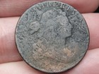 1796-1807 Draped Bust Large Cent Penny- With Stems- Small Fraction
