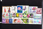 Flowers On Stamps Lot Collection Worldwide