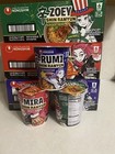 Kpop Demon Hunters Huntrix Ramen  3pc Set Mira Rumi Zoey Nongshim Shin Ramyun