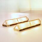 Pair Wall Sconces Lamp Vintage Fredrick Ramond Hollywood Regency Empire 1990 Mcm