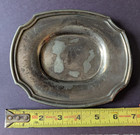 Vintage International Silver Co  Soldered Trinket Tray Candy Dish 7 x5 5  Sho833