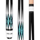 Pool Cue Stick - 58 Inch Canadian Maple Billiard Pool Stick 21oz Blue