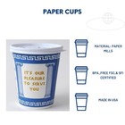 Amazing Goods  50 Pack  10 Oz New York Paper Coffee Cups  Disposable Paper Co   