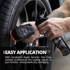 Cerakote Rapid Ceramic Tire Coat Kit  Long-lasting Tire Shine  8 Fl Oz