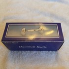 Silver Plated Baby Dumbbell Rattle With Wrapping And Box