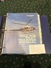 Flight Safety  Bell 412 Helicopter Pilot Training Manuals  Check Lists   Poster