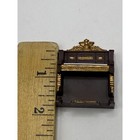 Miniature Dollhouse Upright Piano     Victorian Style