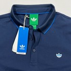 Adidas Originals Twistknit Trefoil Golf Polo Short Sleeve Blue Jh3859 Men s L