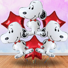 Snoopy Dog Balloons Party Supplies Birthday Decoration Balloon Tableware Cup