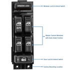 Partschoice 19259961 Power Window Switch Front Driver Side Compatible 2000-2002