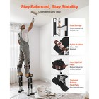 Uimoso Adjustable Aluminum Drywall Stilts 19 1   31 1 In  Supports Up To 228 Lbs