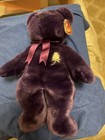 1997 Princess Diana Ty Original Beanie Buddies Bear Pe Pellets Purple