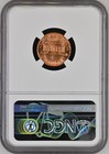 1973 1c Rd  Lincoln Memorial One Cent  Ngc Ms67 rd  6613560-006