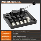 Gaxpak Ring Bender Tool Bending Tool  Spoon Rings Maker Small  Black 2 
