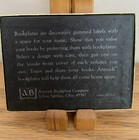 Vintage Antioch Bookplate Company Ex Libris Black Cat On Books  49 Gummed Plates