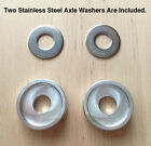 Round Dropout Savers - Fits Nearly All Frames - Fits 3 8  And 10mm Axles