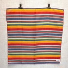 Vintage Cathy 1000 Oaks California Handkerchief Purse Scarf 21  Square Striped