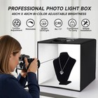 Portable Photo Studio Light Box 16 x16  Professional Dimmable Shooting Tent Kit